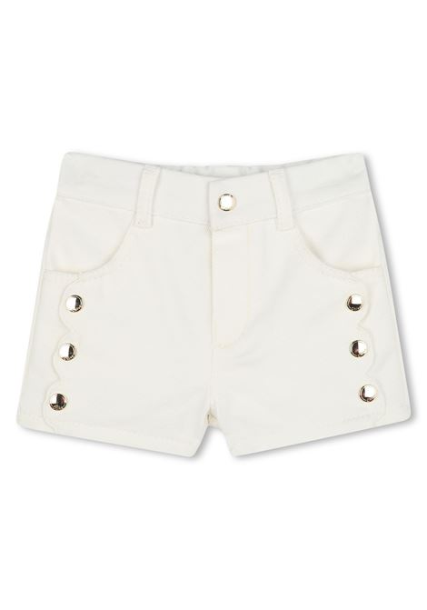 Shorts denim con bordo a smerlo CHLOE' KIDS | C20530117